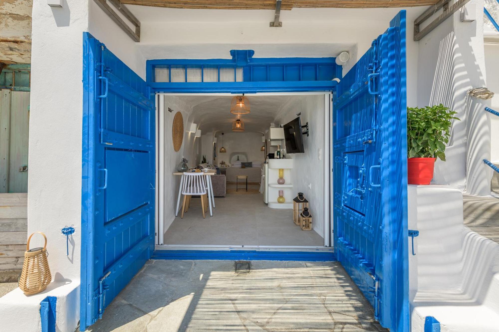 Esperanza Boathouses Mandrákia Kültér fotó